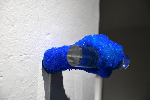 Reconfiguration Crystal 2, glass, acrylic, crystal, 20×35×25 cm, 2019