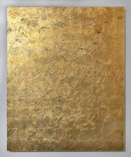 Gold, mixed media on canvas, 164×134 cm, 2020